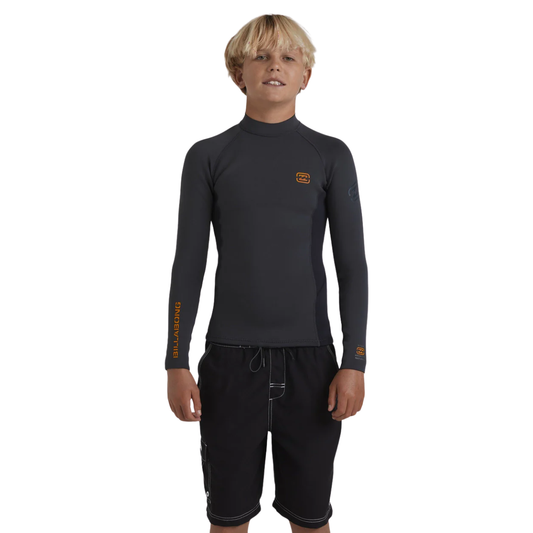 Billabong Boys 1mm Absolute Natural Long Sleeve Wetsuit Top