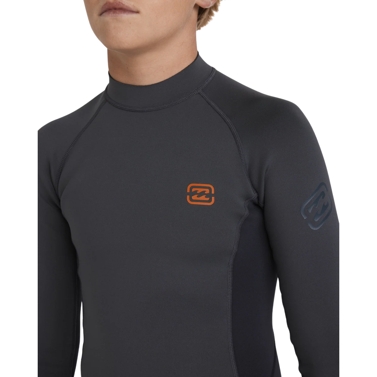 Billabong Boys 1mm Absolute Natural Long Sleeve Wetsuit Top