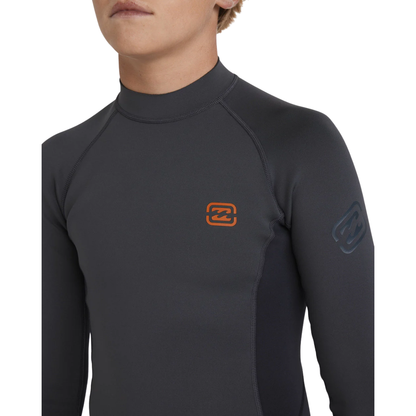 Billabong Boys 1mm Absolute Natural Long Sleeve Wetsuit Top