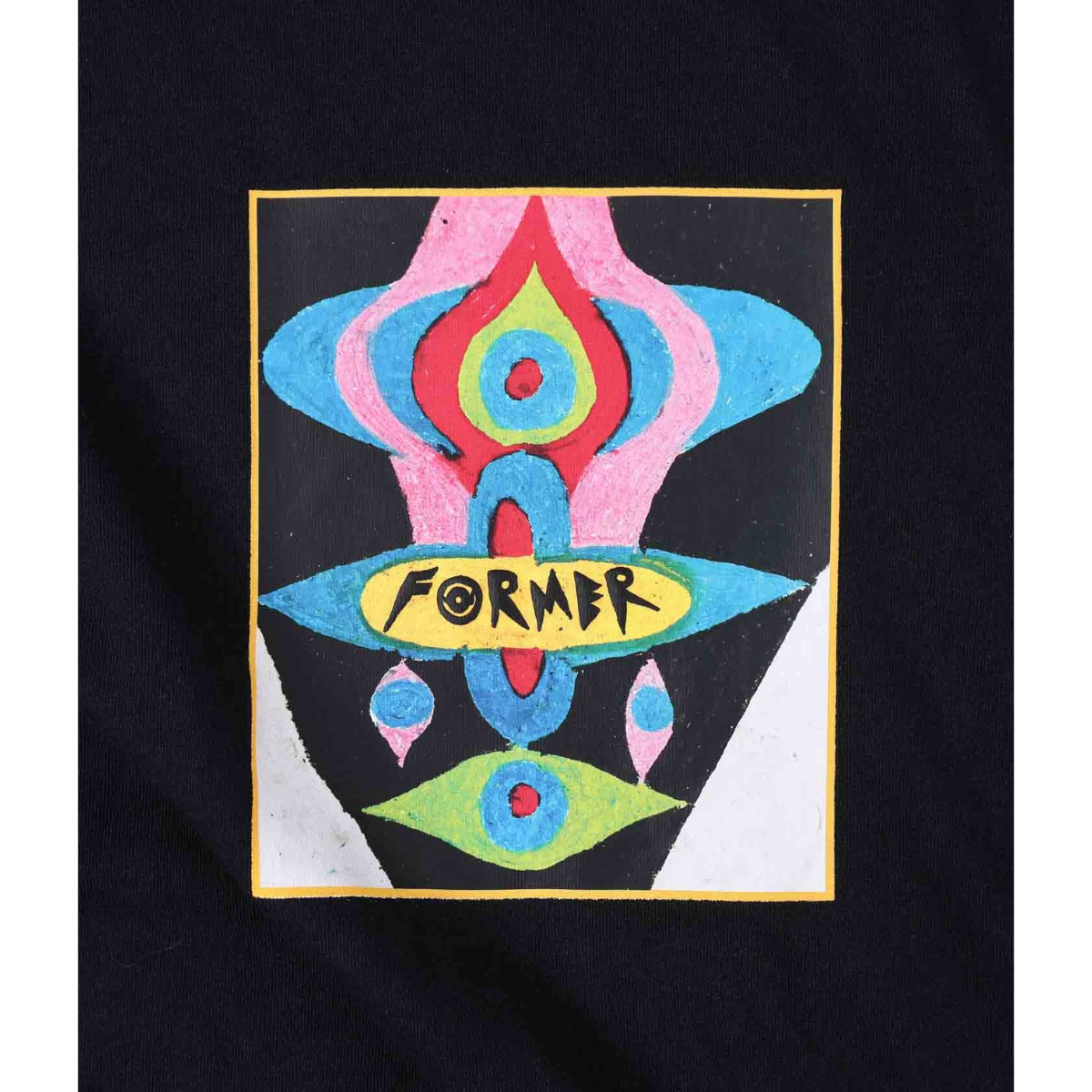 Former Droid Pastel T-Shirt - Black