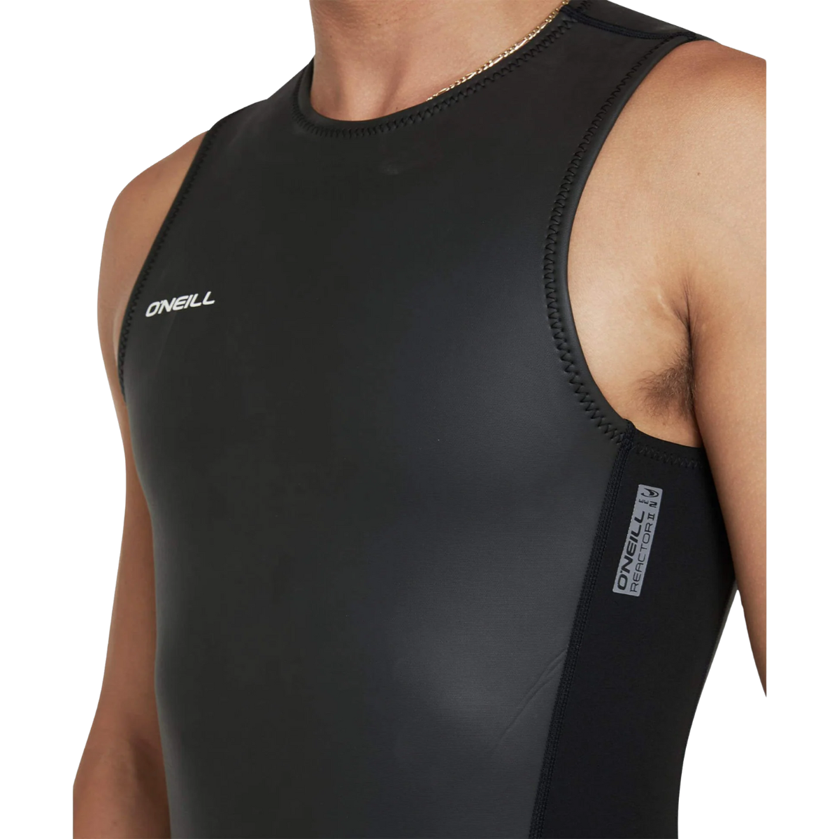 O'Neill Mens Reactor 2mm Short John Wetsuit - Black