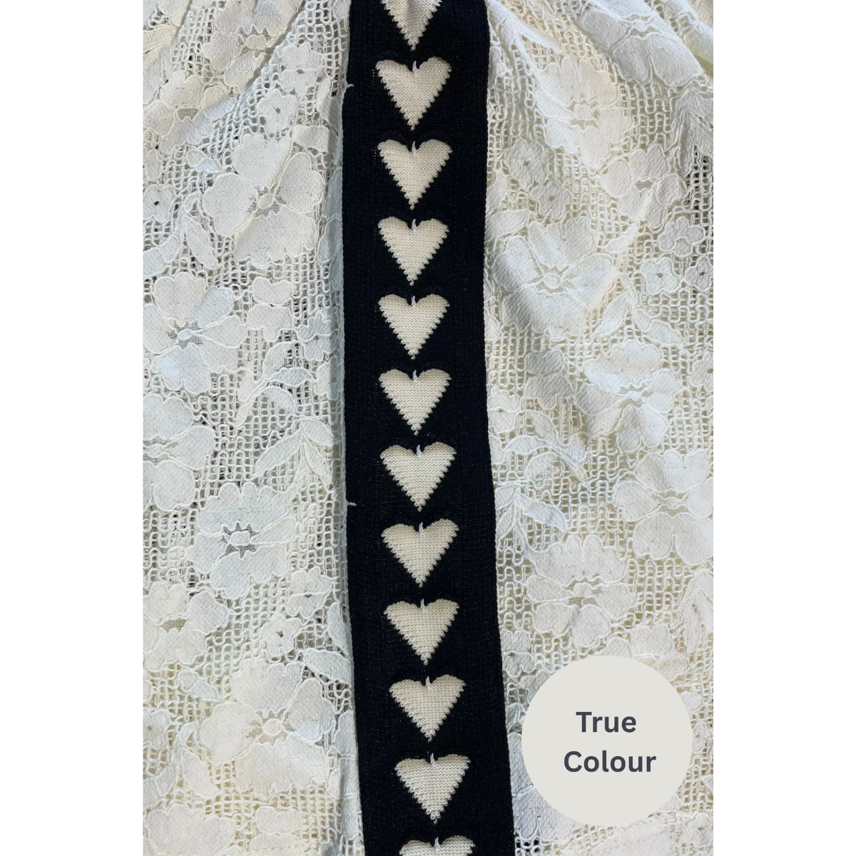 Sabbi Raving Hearts Lace Pant - Cream
