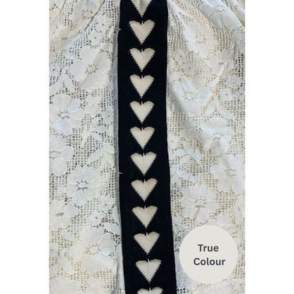 Sabbi Raving Hearts Lace Pant - Cream