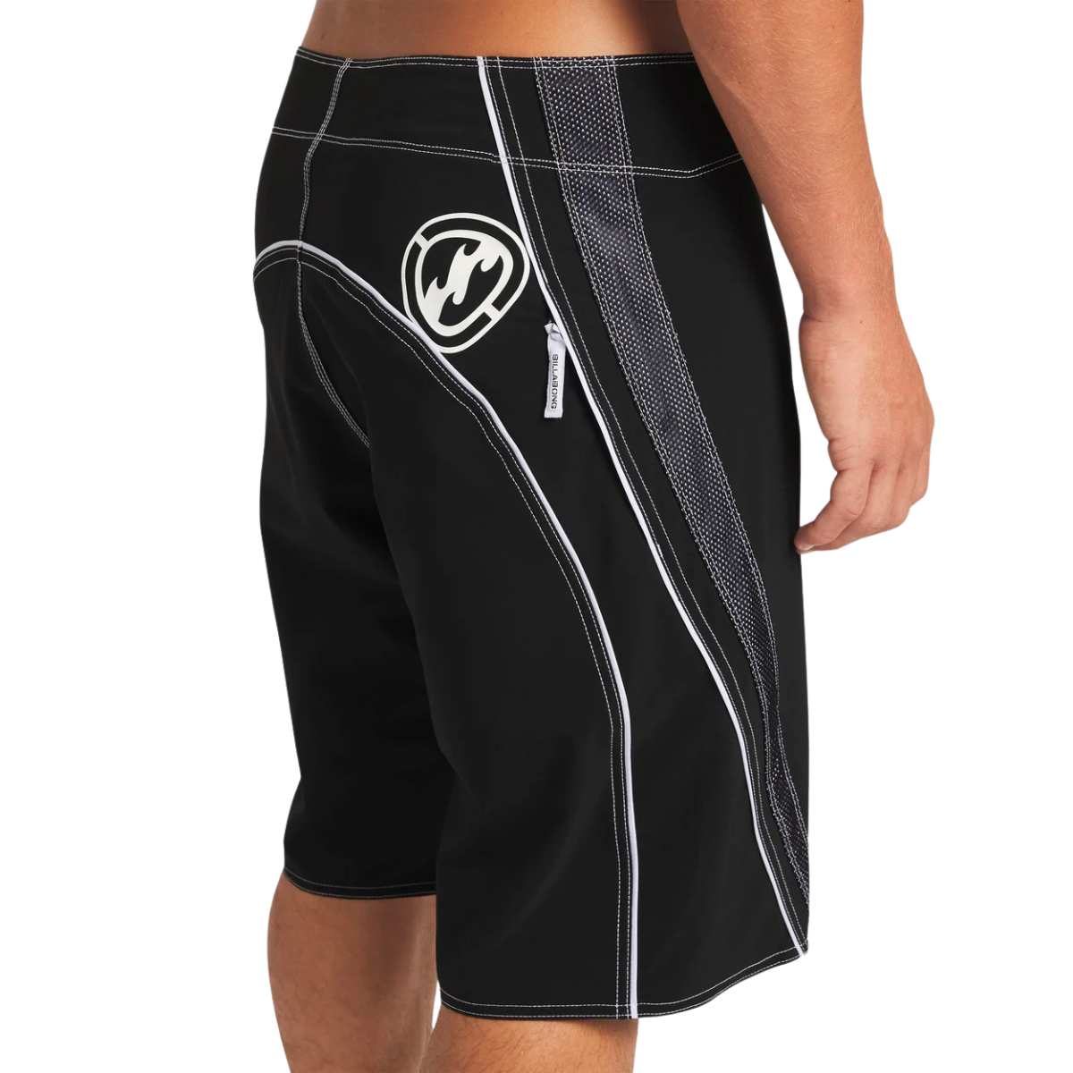 Billabong Men's Fluid 2K Pro 21" Boardshort - Black White