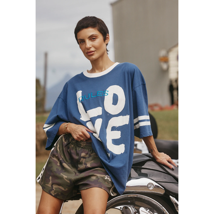 Sabbi The Raving Hearts Mini Shorts - Camo PRE-ORDER