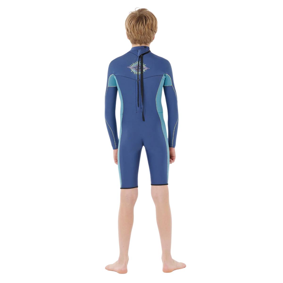 Rip Curl Kids Dawn Patrol 2mm Long Sleeve Springsuit - Light Navy