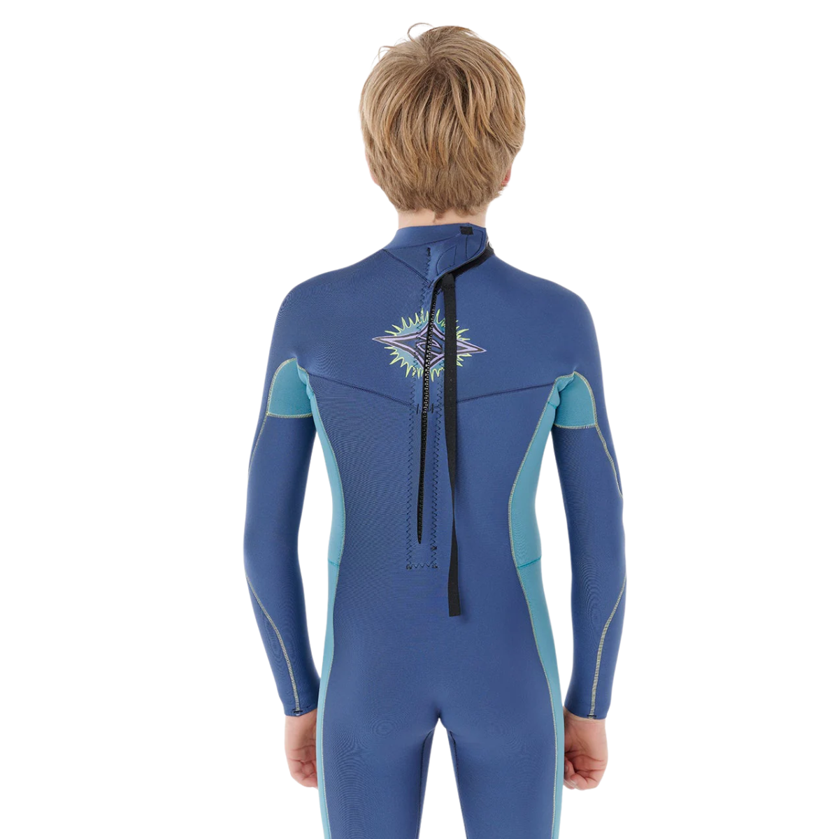 Rip Curl Kids Dawn Patrol 2mm Long Sleeve Springsuit - Light Navy
