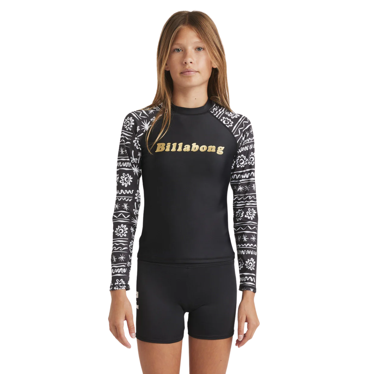 Billabong Girls (6-16years) Lost On You Long Sleeve Sunshirt Rash Vest