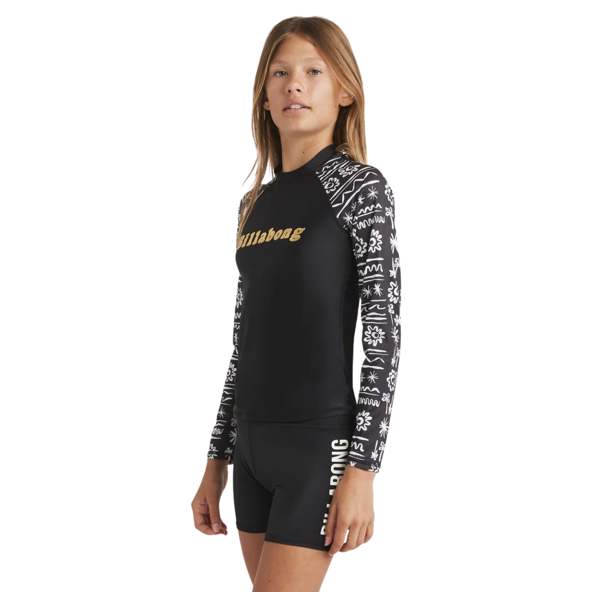 Billabong Girls (6-16years) Lost On You Long Sleeve Sunshirt Rash Vest