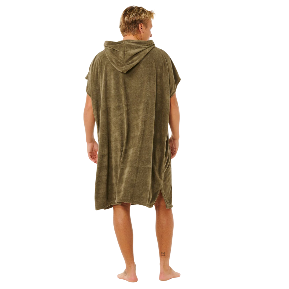 Rip Curl Mens Brand Hooded Logo - Olive