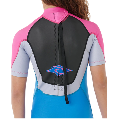 Rip Curl Girls (6-14years) Omega 2mm Back Zip Springsuit - Pink