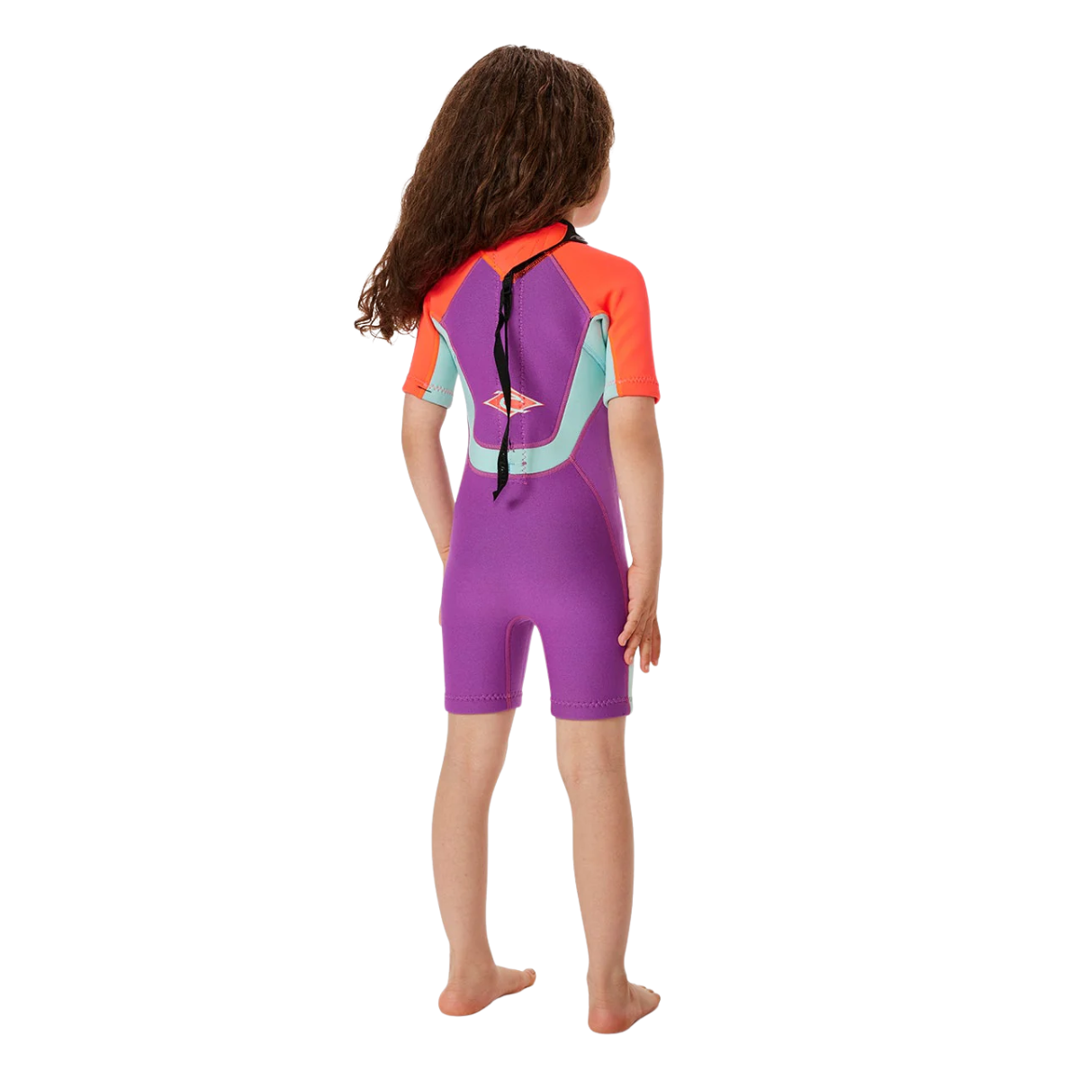 Rip Curl Kids (3-6years) Omega Back Zip Springsuit Wetsuit - Pink