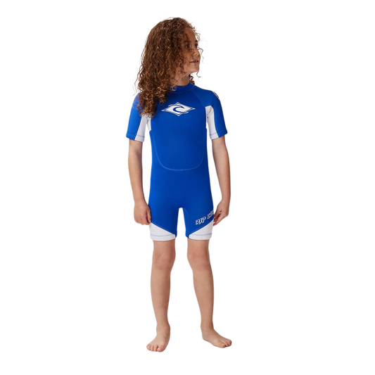 Rip Curl Kids (3-6years) Omega Back Zip Springsuit Wetsuit - Blue