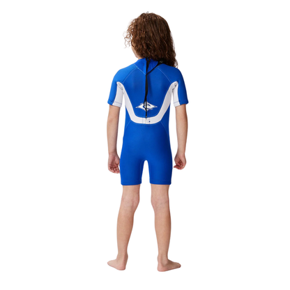 Rip Curl Kids (3-6years) Omega Back Zip Springsuit Wetsuit - Blue