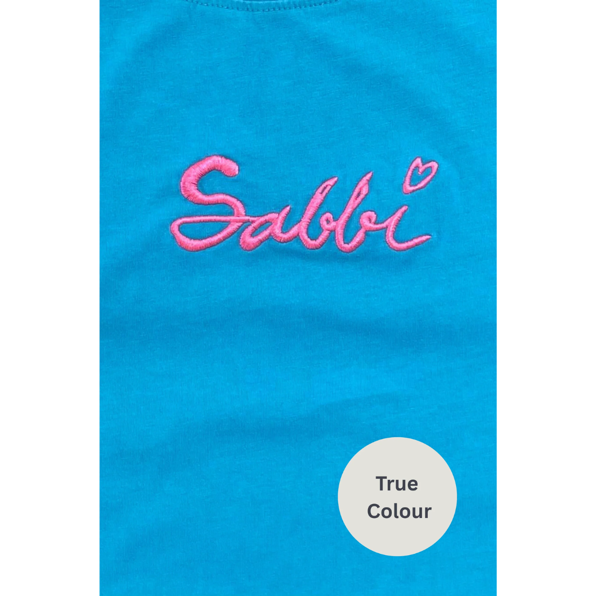 Sabbi The Very Oversized Standout Tee - Fluro Blue - Launches 3rd Nov, 8pm AEST