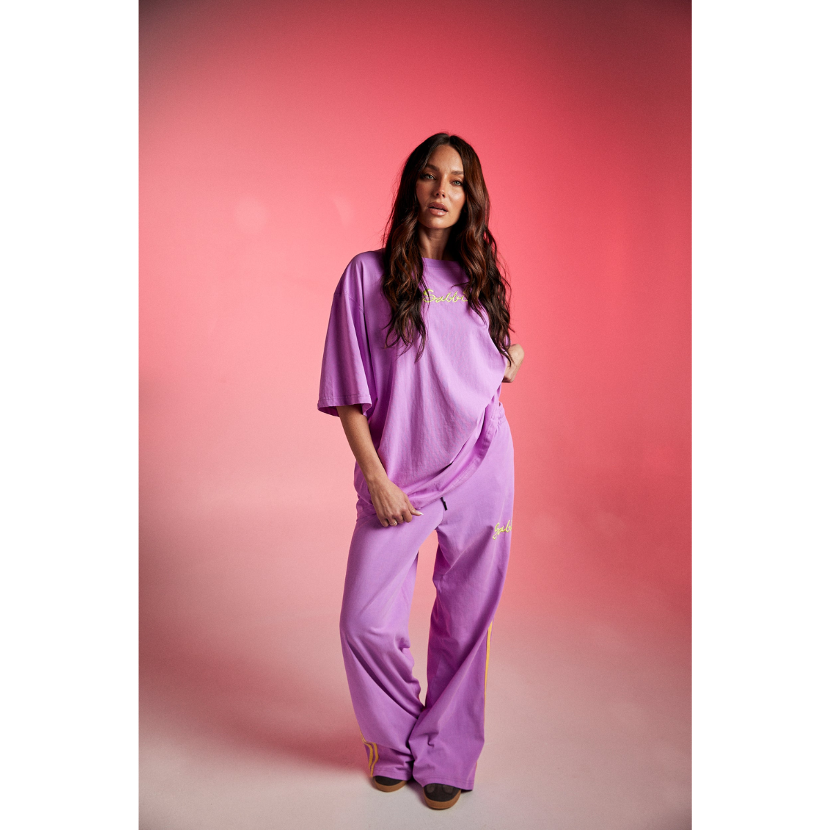 Sabbi The Very Oversized Standout Tee - Fluro Violet - Launches 3rd Nov, 8pm AEST