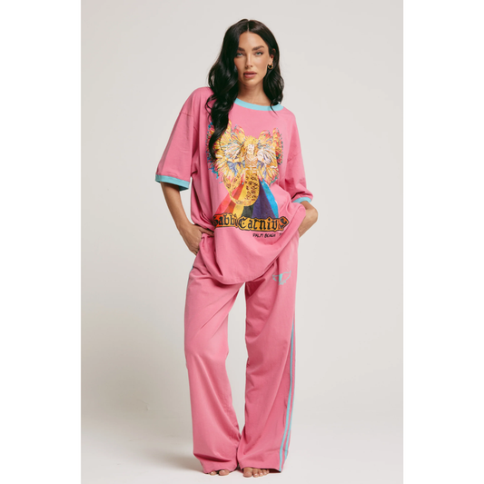Sabbi The Very Oversized Carnivale Tee - Pink - Lauches 3rd Nov, 8pm AEST