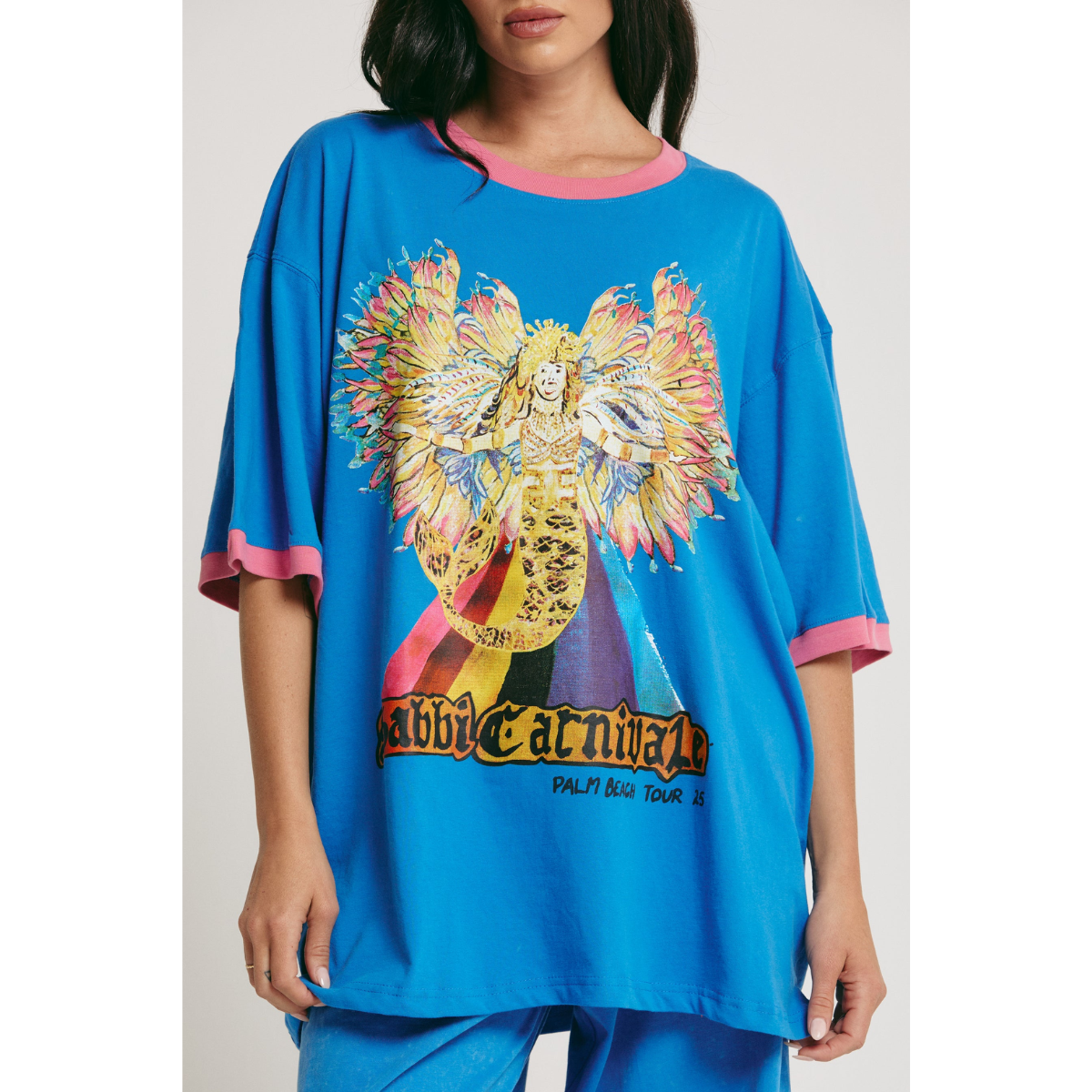Sabbi The Very Oversized Carnivale Tee - Blue - Launches 3rd Nov, 8pm AEST