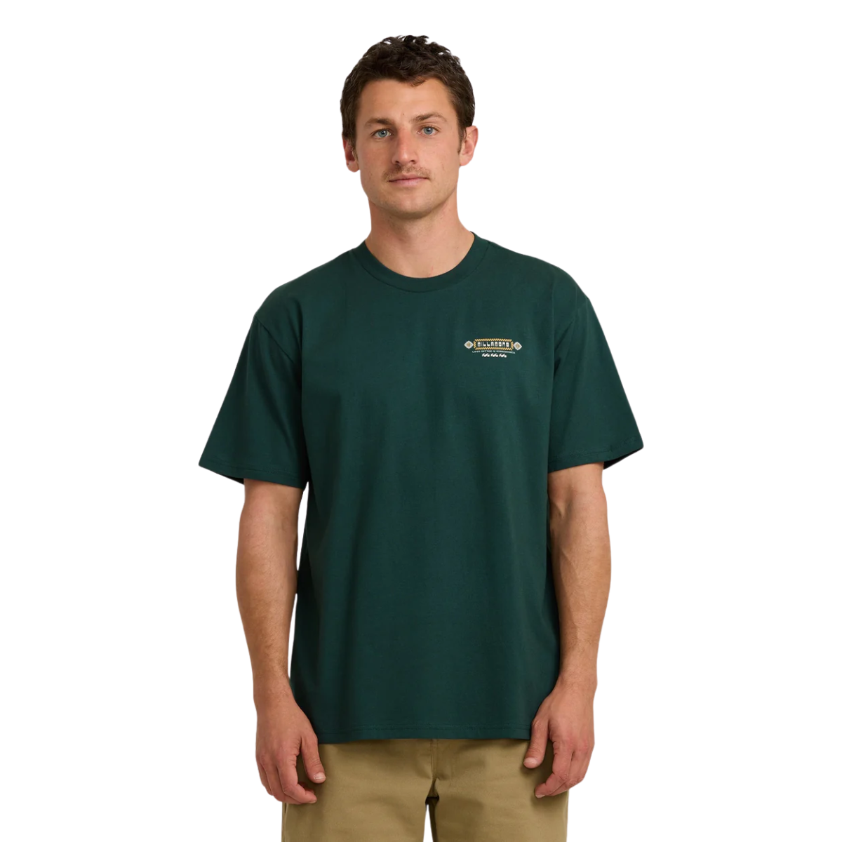 Billabong Mens Secret Spot Regular T-Shirt - Forest