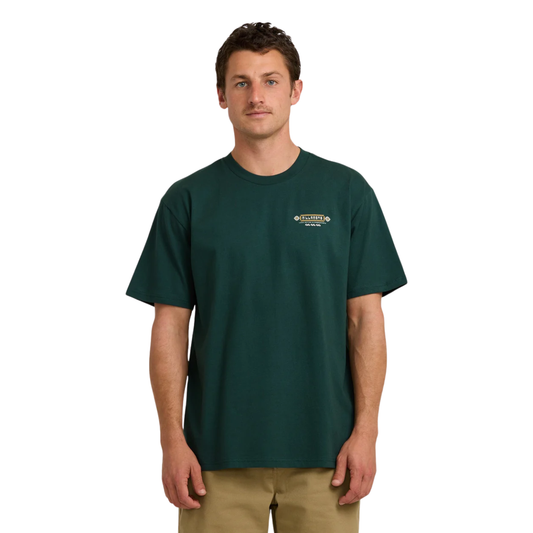 Billabong Mens Secret Spot Regular T-Shirt - Forest