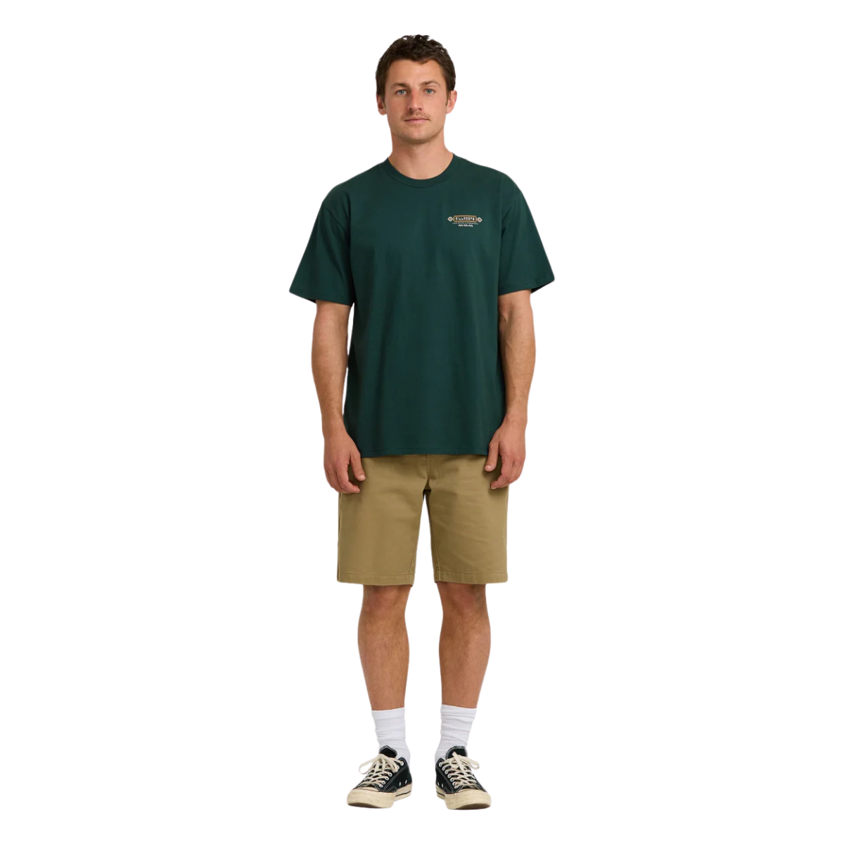 Billabong Mens Secret Spot Regular T-Shirt - Forest