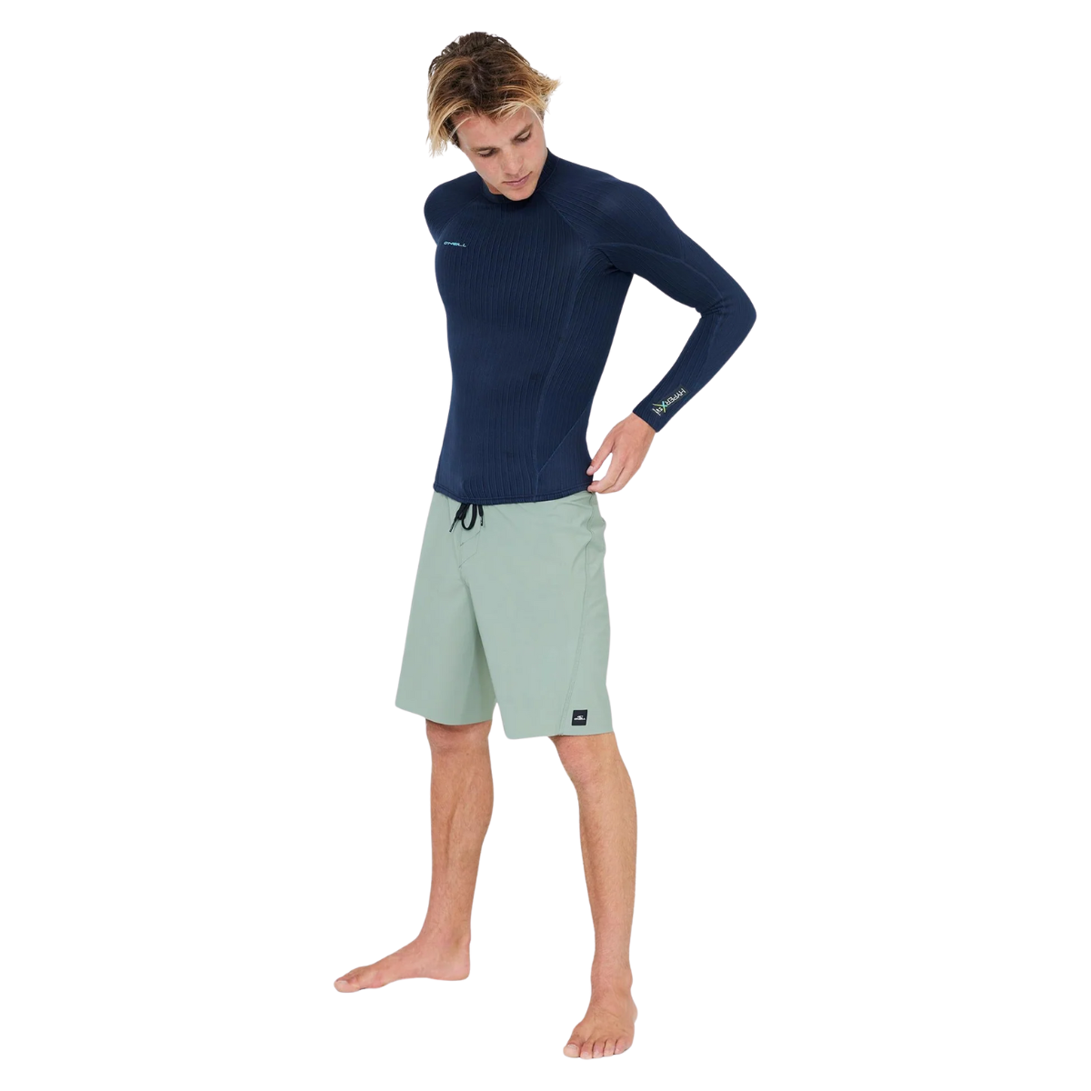 O'Neill Men's HyperX 1.5mm Long Sleeve Wetsuit Jacket - Carbon Blue