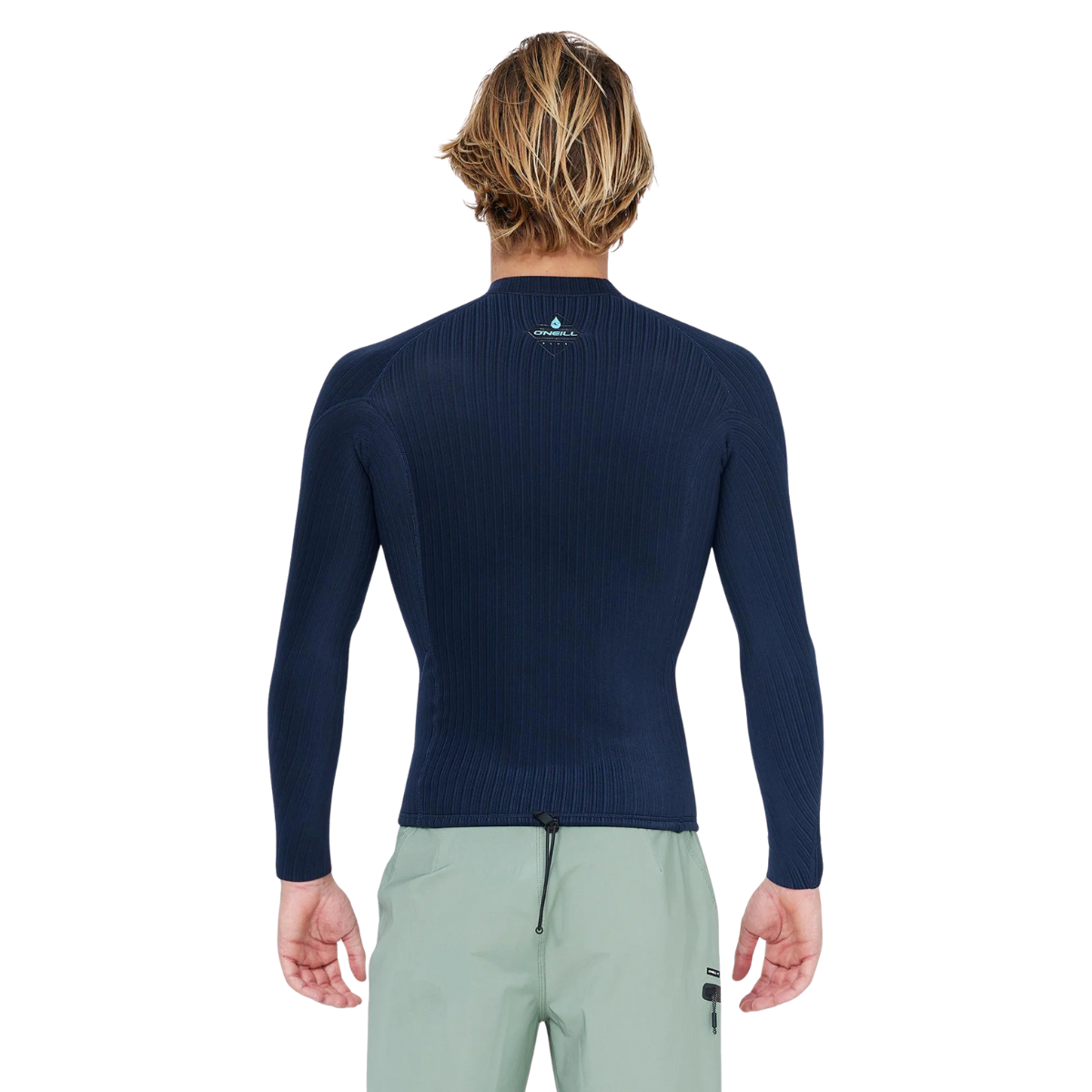 O'Neill Men's HyperX 1.5mm Long Sleeve Wetsuit Jacket - Carbon Blue