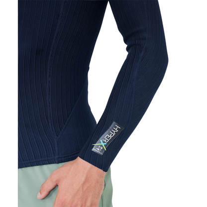 O'Neill Men's HyperX 1.5mm Long Sleeve Wetsuit Jacket - Carbon Blue