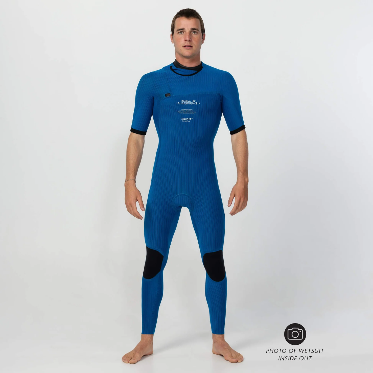 O'Neill Hyperfreak 2mm Chest Zip Short Sleeve Mens Steamer