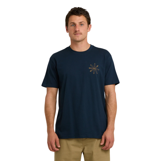 Billabong Mens Quiver Premium T-Shirt - Navy