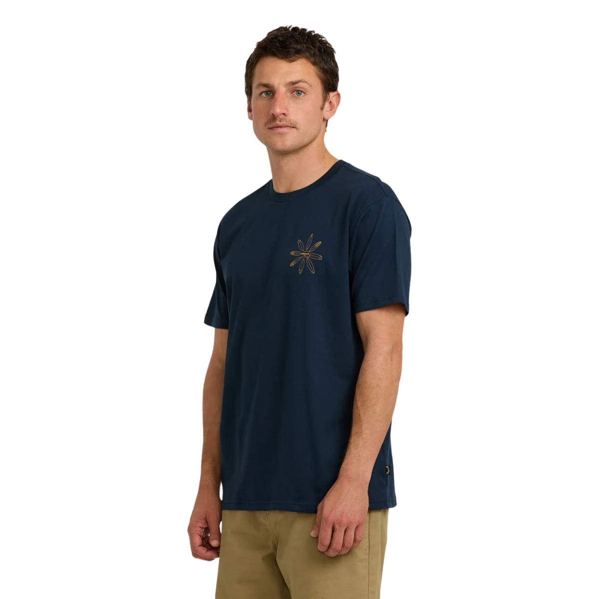 Billabong Mens Quiver Premium T-Shirt - Navy