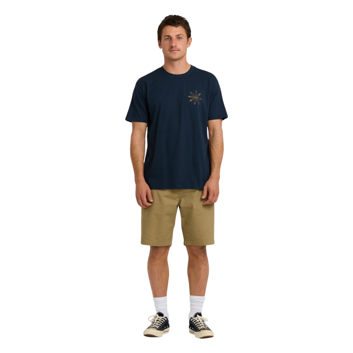 Billabong Mens Quiver Premium T-Shirt - Navy