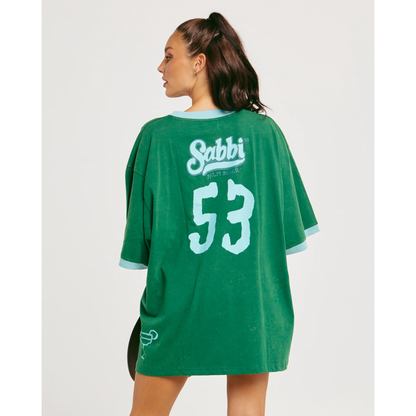 Sabbi The Very Oversized Overshare Tee - Green