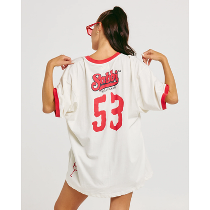 Sabbi The Very Oversized Overshare Tee - Marshmellow