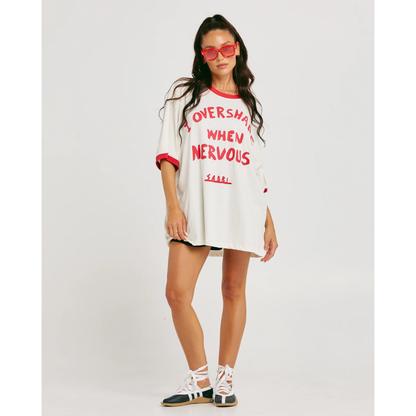 Sabbi The Very Oversized Overshare Tee - Marshmellow