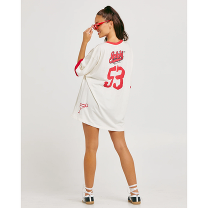 Sabbi The Very Oversized Overshare Tee - Marshmellow