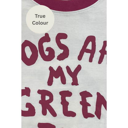 Sabbi The Very Oversized Green Flag Tee - Off White