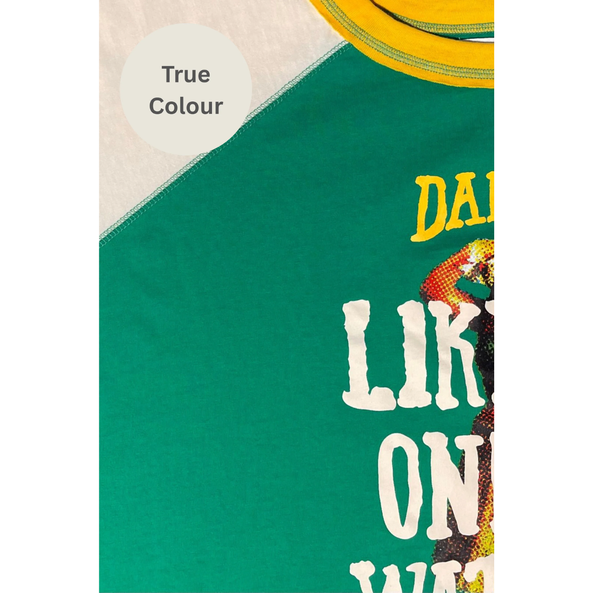 Sabbi The Dance Raglan Tee - Green