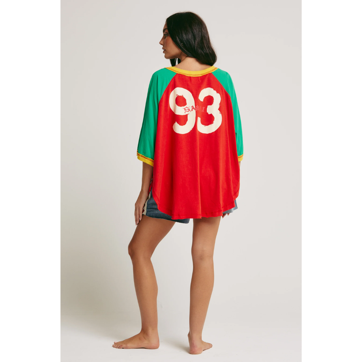 Sabbi The Dance Raglan Tee - Red