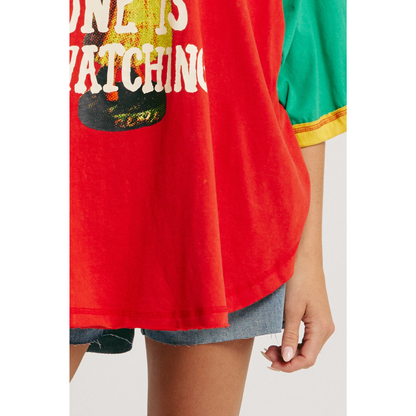 Sabbi The Dance Raglan Tee - Red