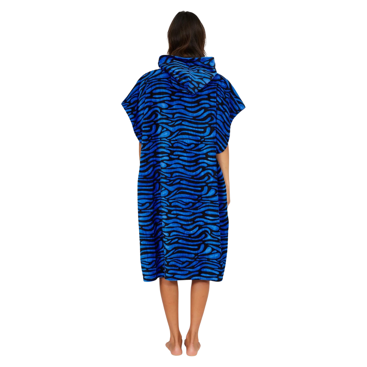 O'Neill Bahia Hooded Poncho Towel - Jungle Surf Blue