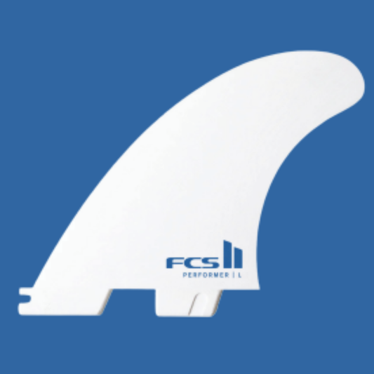FCS II White Edition Performer Tri Fin Set