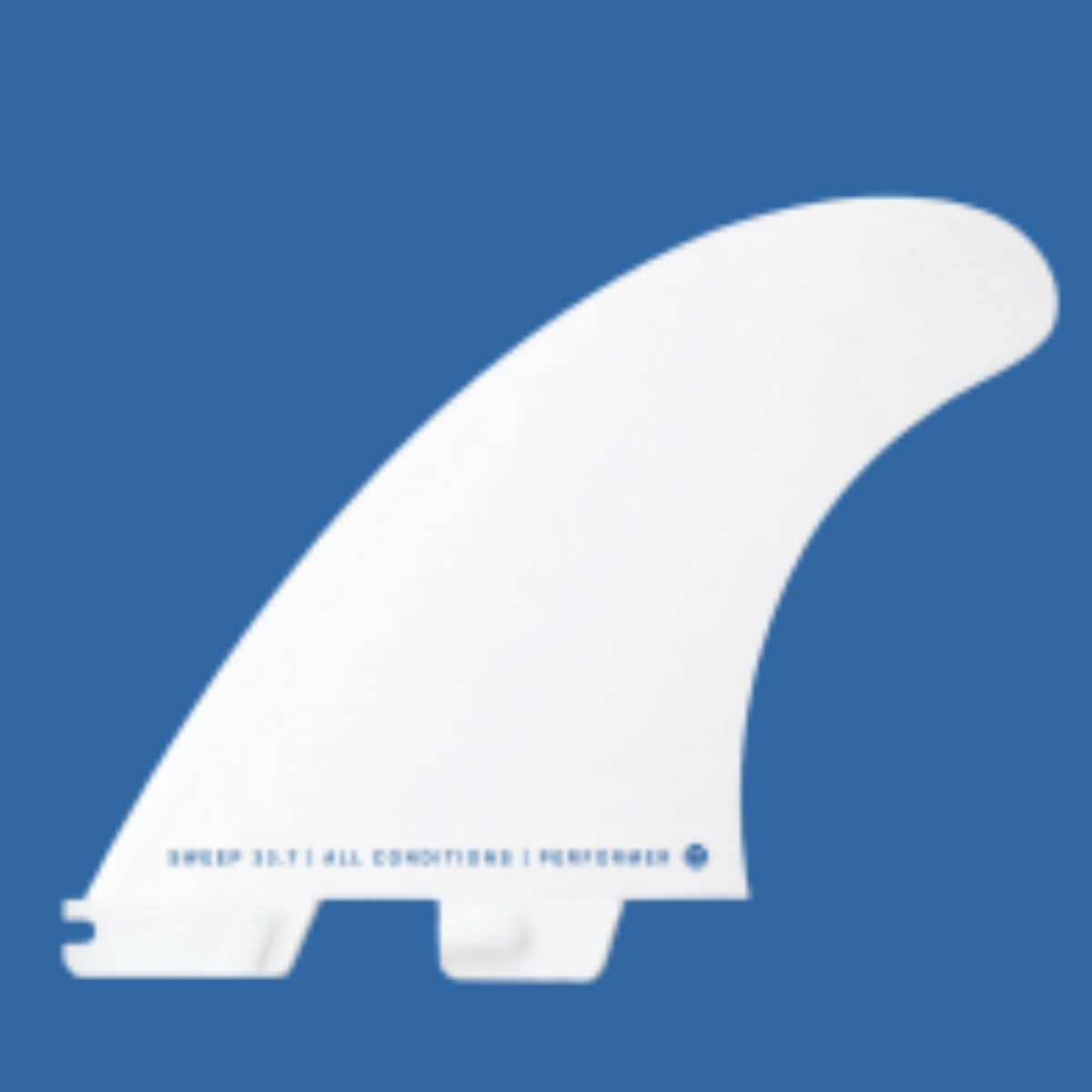 FCS II White Edition Performer Tri Fin Set