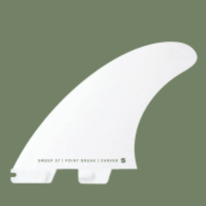 FCS II White Edition Carver Tri Fin Set