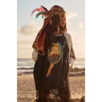 Sabbi The Stay Wild Raglan Tee