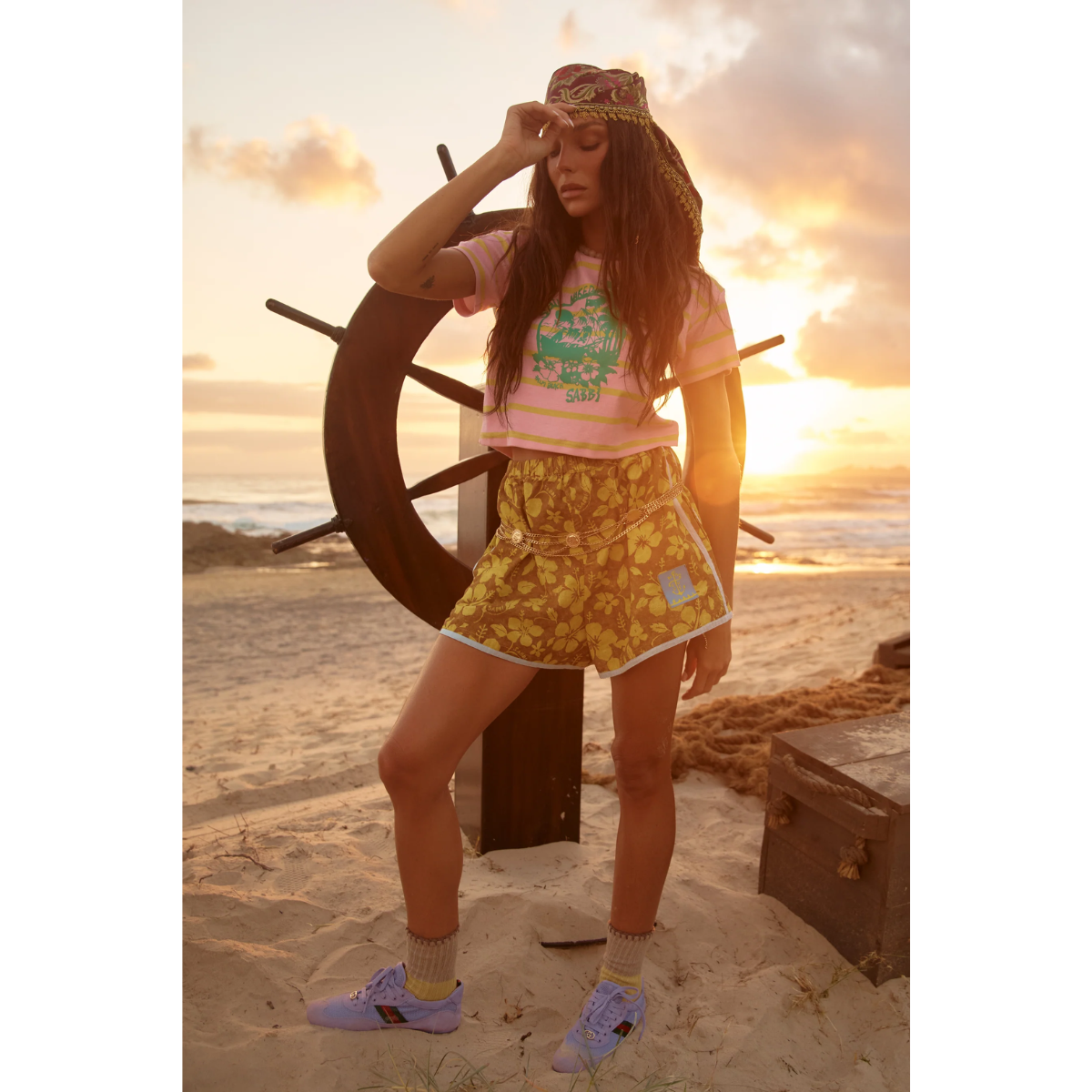 Sabbi The Altos Shorts - Sailor Mustard