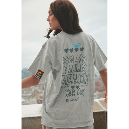 Sabbi The Be Happy Tee - Grey