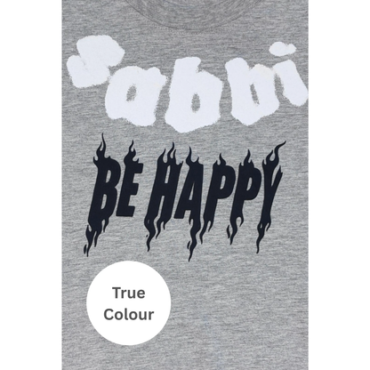 Sabbi The Be Happy Tee - Grey