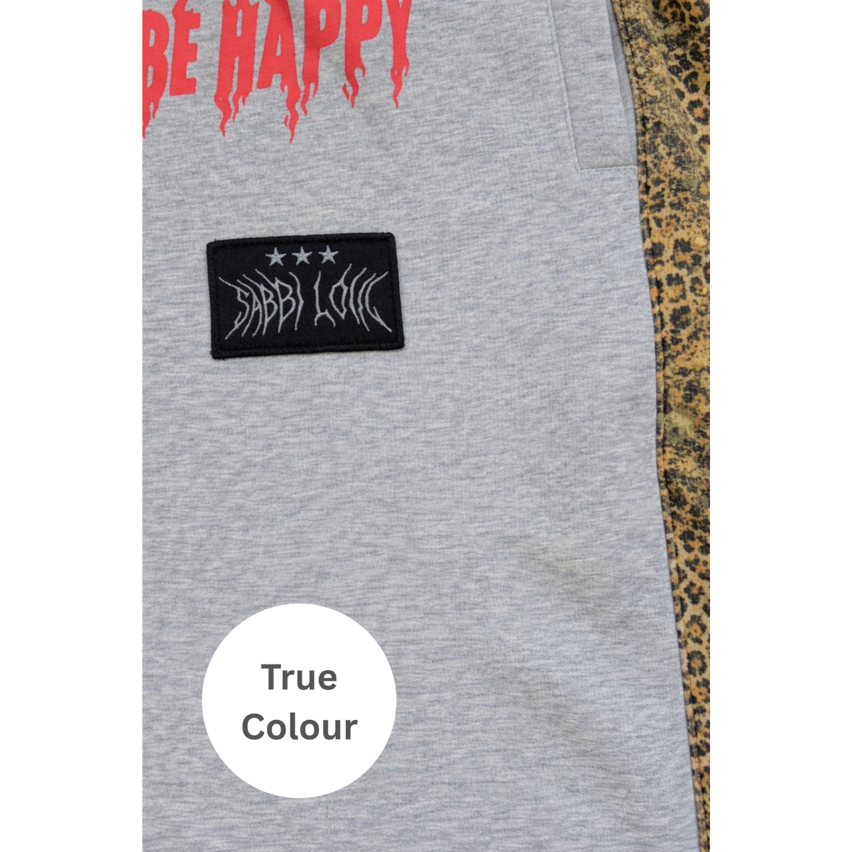 Sabbi The Be Happy Wide Leg Sweat Pants – Leopard