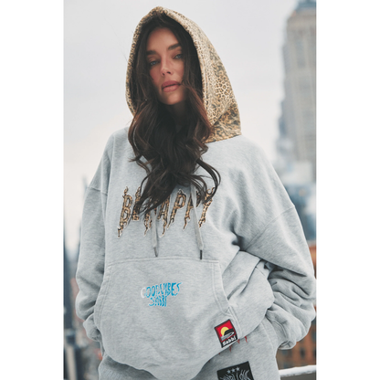 Sabbi The Be Happy Leopard Hoodie